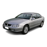HOLDEN CALAIS 2002 Owner's Handbook Manual