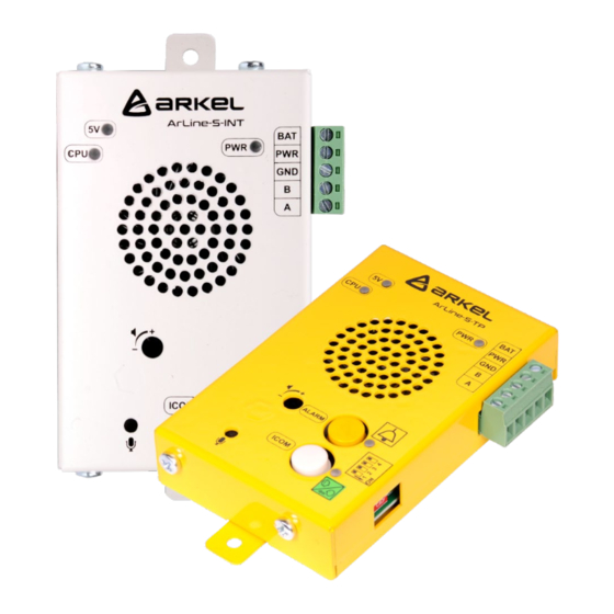 Arkel ARLINE Manuals