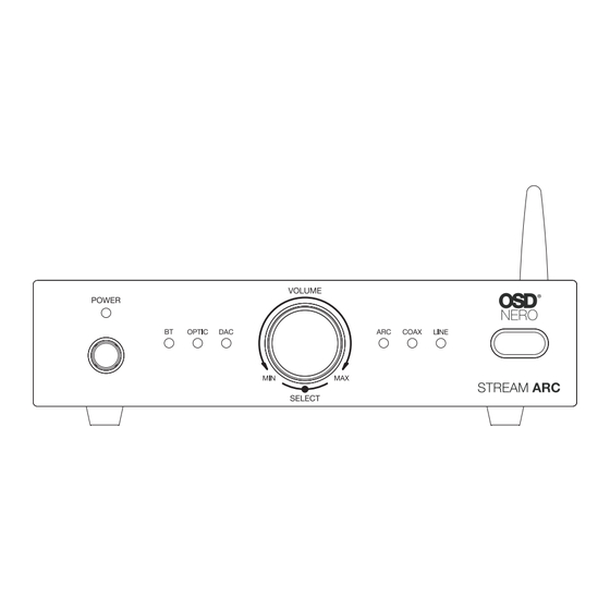 OSD Audio NERO STREAM ARC User Manual