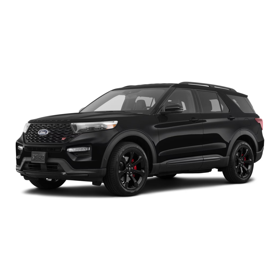 Ford EXPLORER 2021 Manual