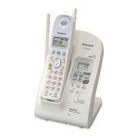 Panasonic KXTG2632W - 2.4GHZ TELEPHONE W/CID Operating Instructions Manual