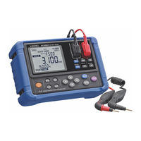 Hioki 3554 Instruction Manual