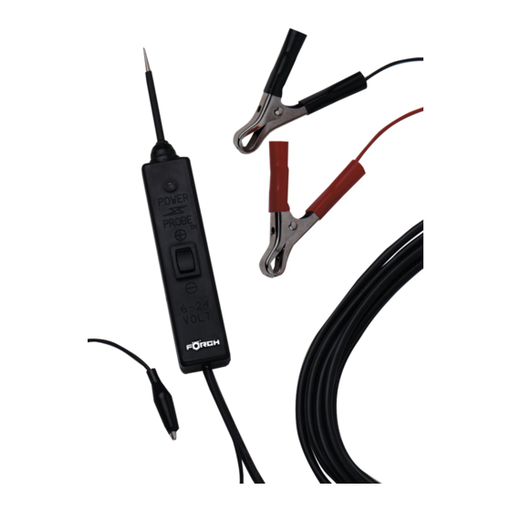 Forch 5439 172 Manual
