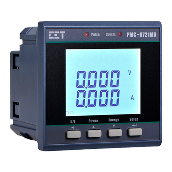 CET PMC-D721MD User Manual
