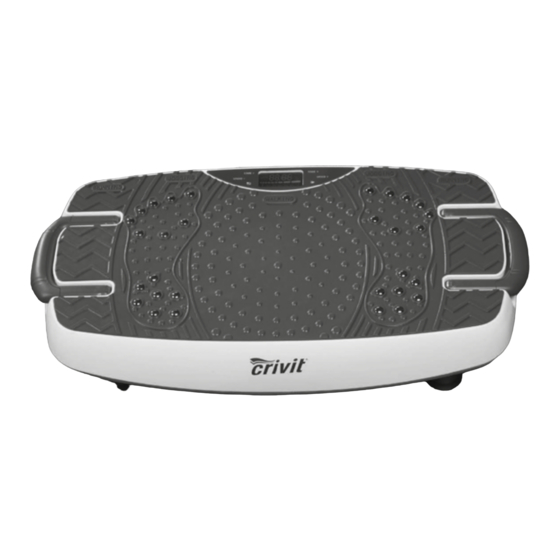 Crivit 310298 Instructions For Use Manual