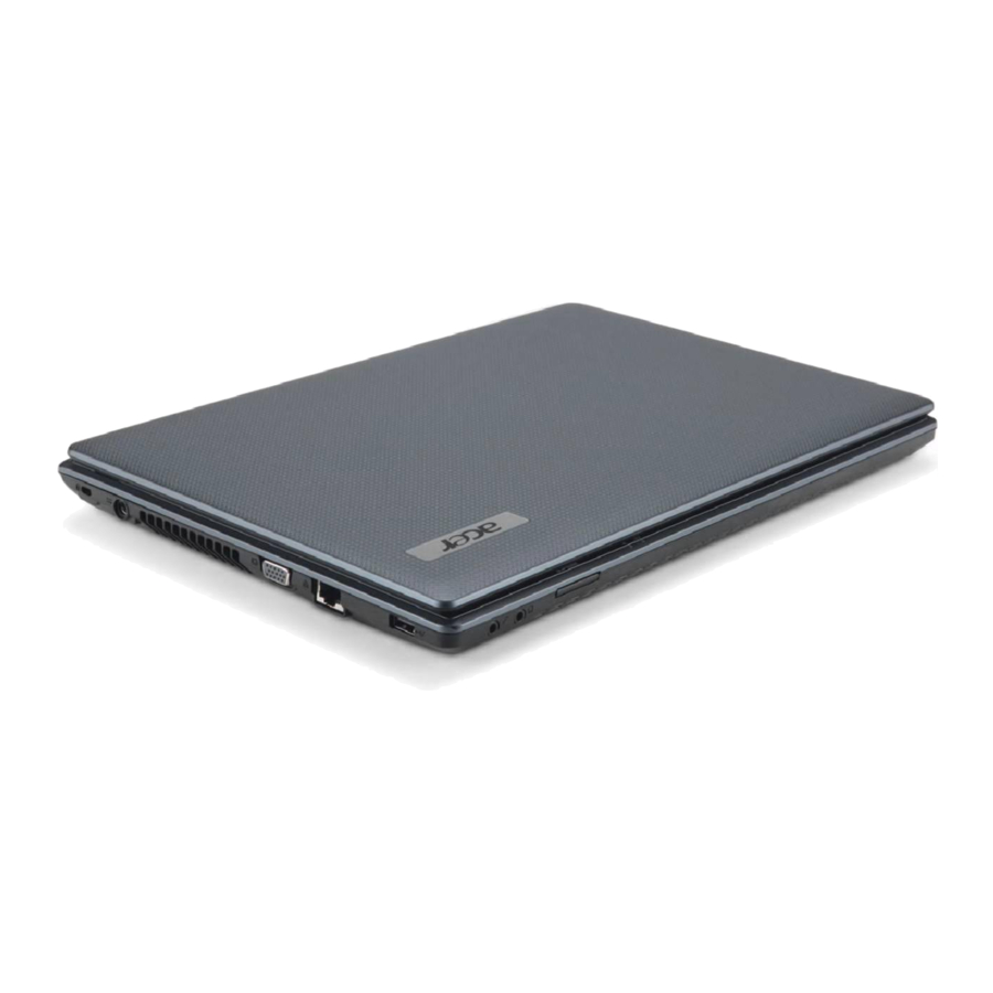 Acer Aspire 4349 Manuals
