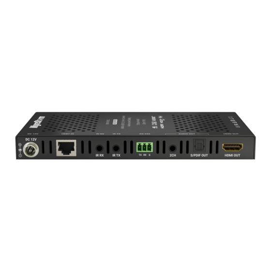 Wyrestorm RXV-35-SCL Quick Start Manual