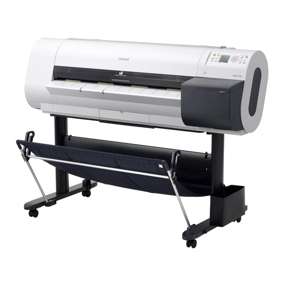 Canon imagePROGRAF IPF710 Specification Sheet