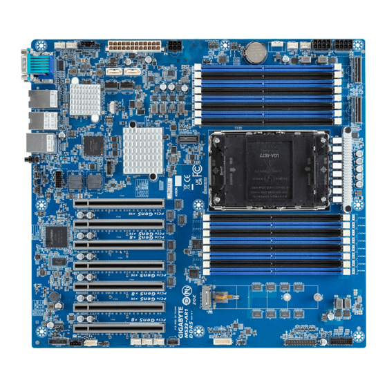 Gigabyte MS33-AR1 User Manual