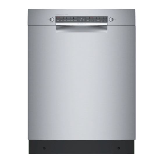Bosch SGE78B55UC Use And Care Manual