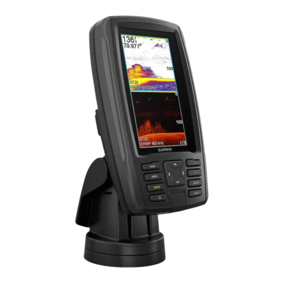 Garmin EchoMap+ 42cv Installation Instructions Manual