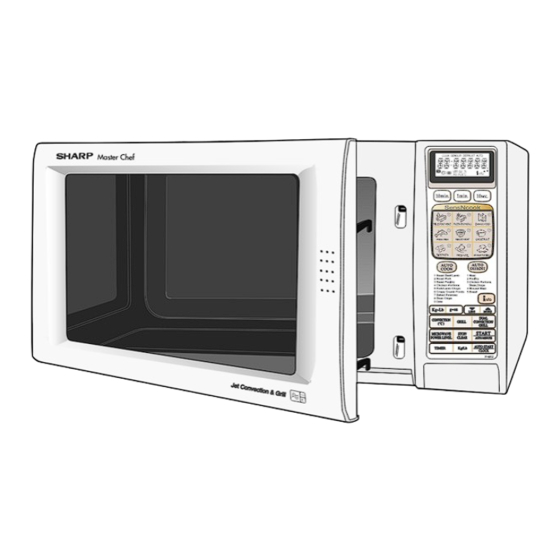 Sharp R-962M Quick Start Manual