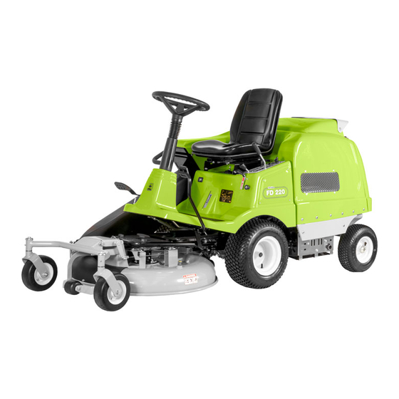 Grillo FD 220R Operator's Manual