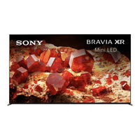 Sony BRAVIA XR-85X93CL Reference Manual