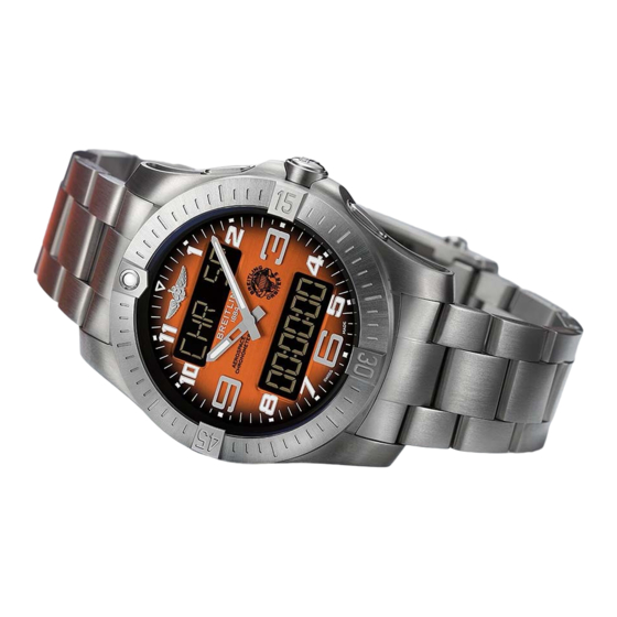 Breitling AEROSPACE B70 Instructions For Use Manual