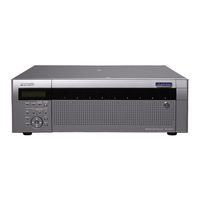 Panasonic WJND400 - NETWORK DISK RECORDER Operating Instructions Manual