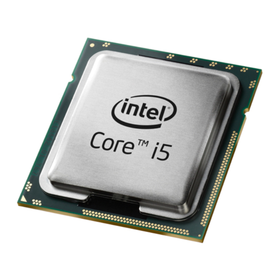 Intel Core i7-800 Specifications