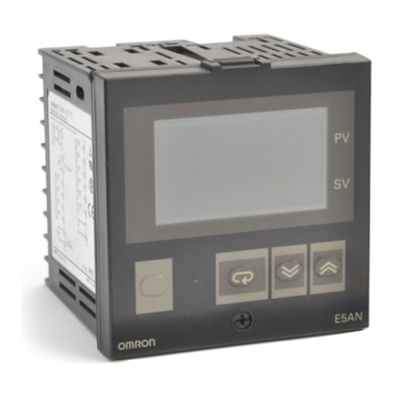 Omron E5AN User Manual