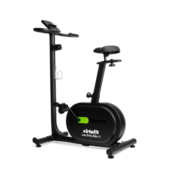 VIRTUFIT Low Entry Bike 1.1 Hometrainer User Manual