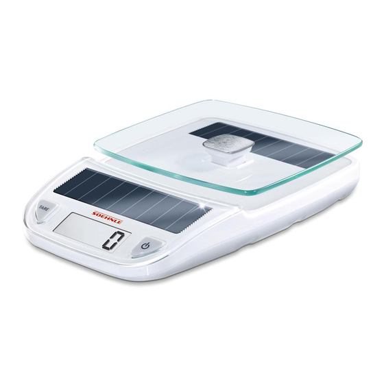 Soehnle Easy Solar Manual