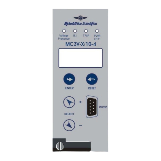 MICROENER MC3V-X/10-4 Operation Manual