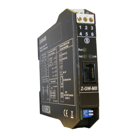 Seneca Z-GW-MB User Manual