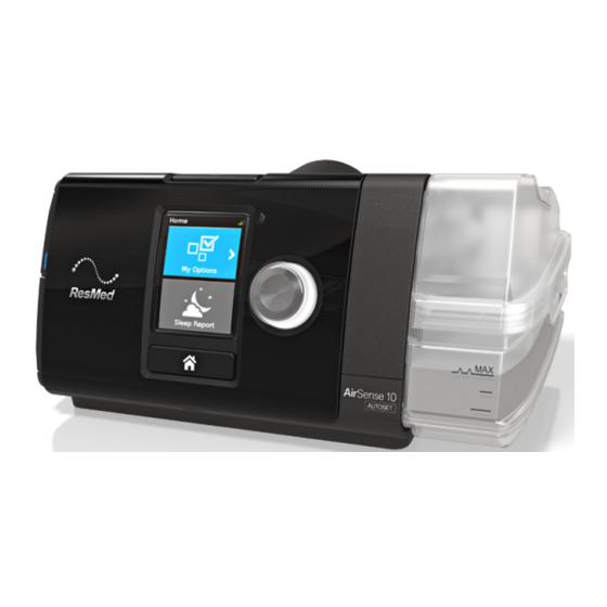 ResMed AirSense 10 AutoSet User Manual