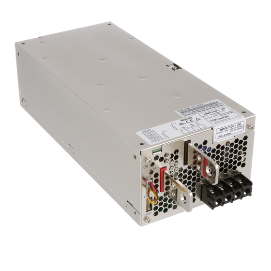 TDK-Lambda HWS 1500/ME Series Instruction Manual
