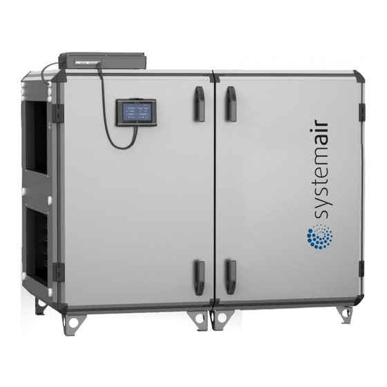 SystemAir Topvex SR20 Installation,Operation And Maintenance Instruction