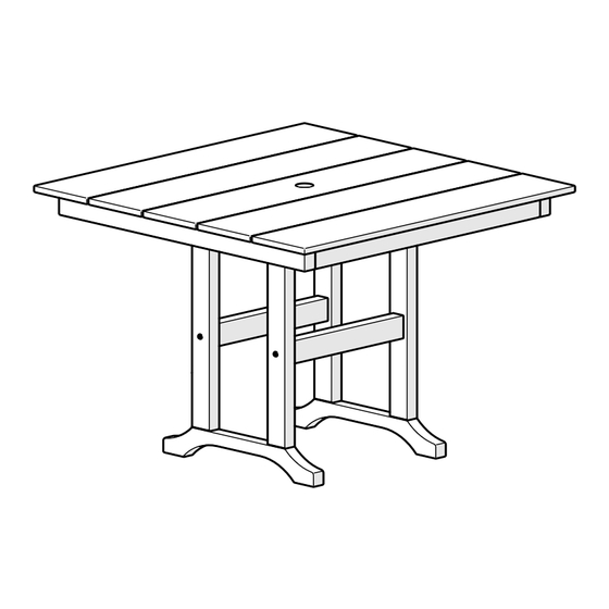Polywood PWS649-1 Assembly Instructions