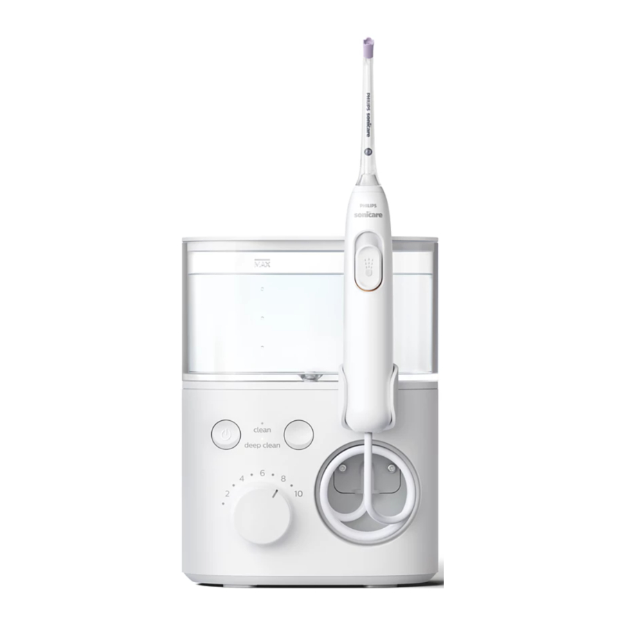 Philips Sonicare Power Flosser 3000 (HX3711/22) - Irrigation System Manual