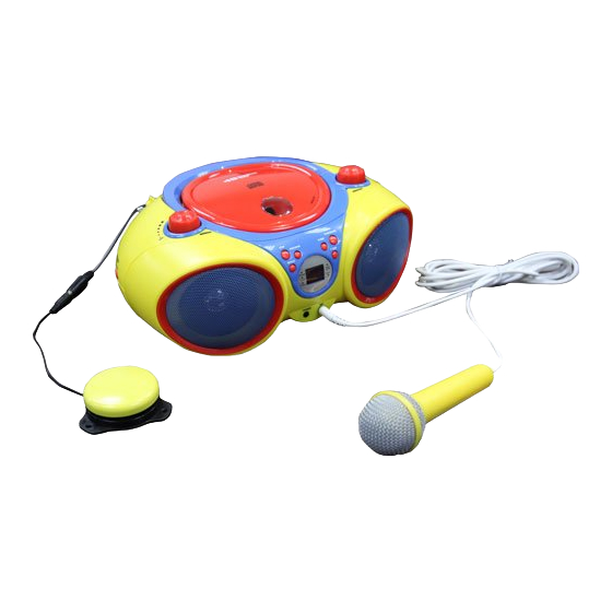 Enabling Devices Sing Along CD Player User Manual