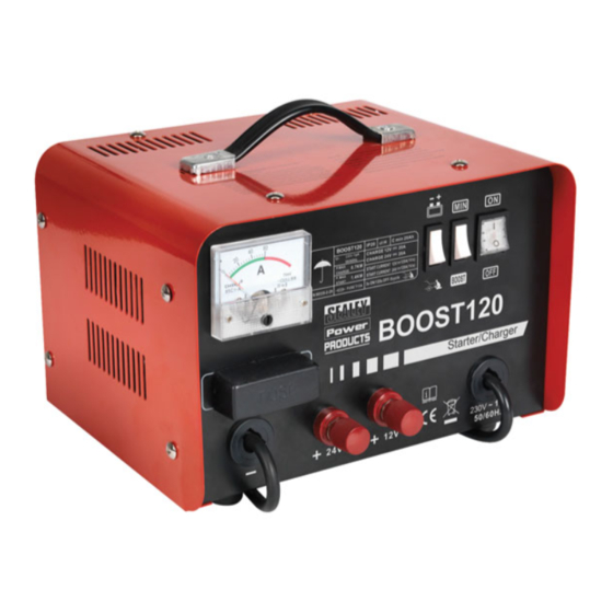 Sealey BOOST120 Instruction Manual