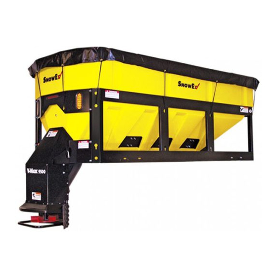 SnowEx SP-9500X Owner's And Operator's Manual