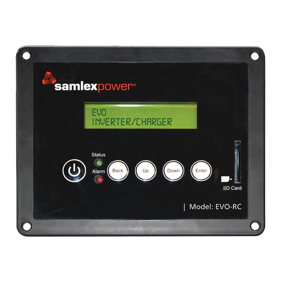 Samlexpower Evolution Series Owner's Manual