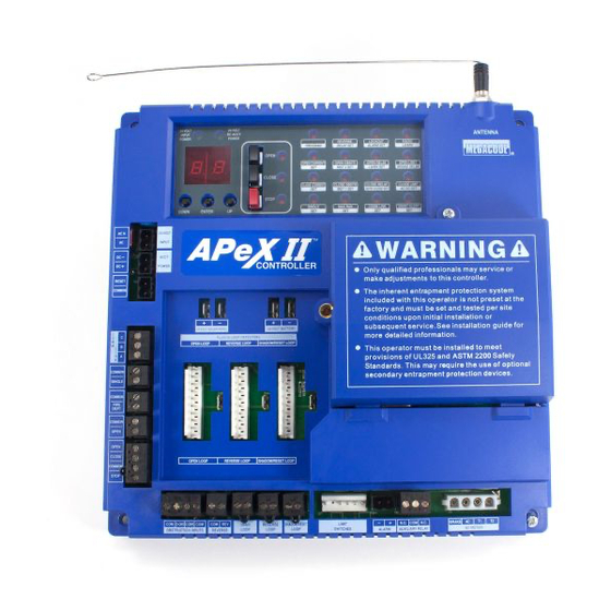 Linear PRO Access APeX-II v2.1 Quick Programming Manual