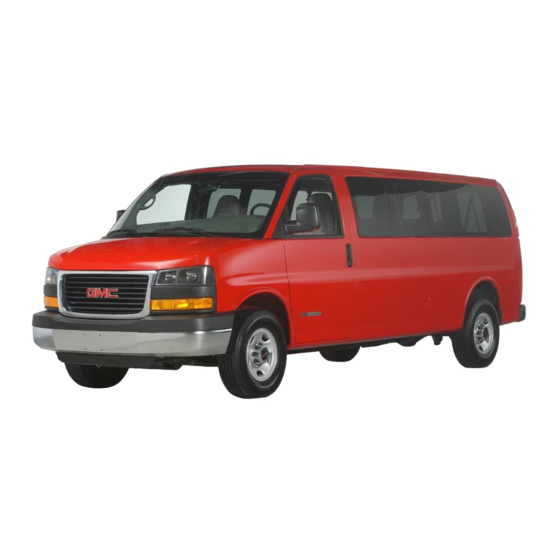 GMC Savana 2020 Owner's Manual