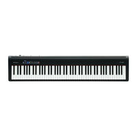 Roland fp-30 Midi Implementation Manual