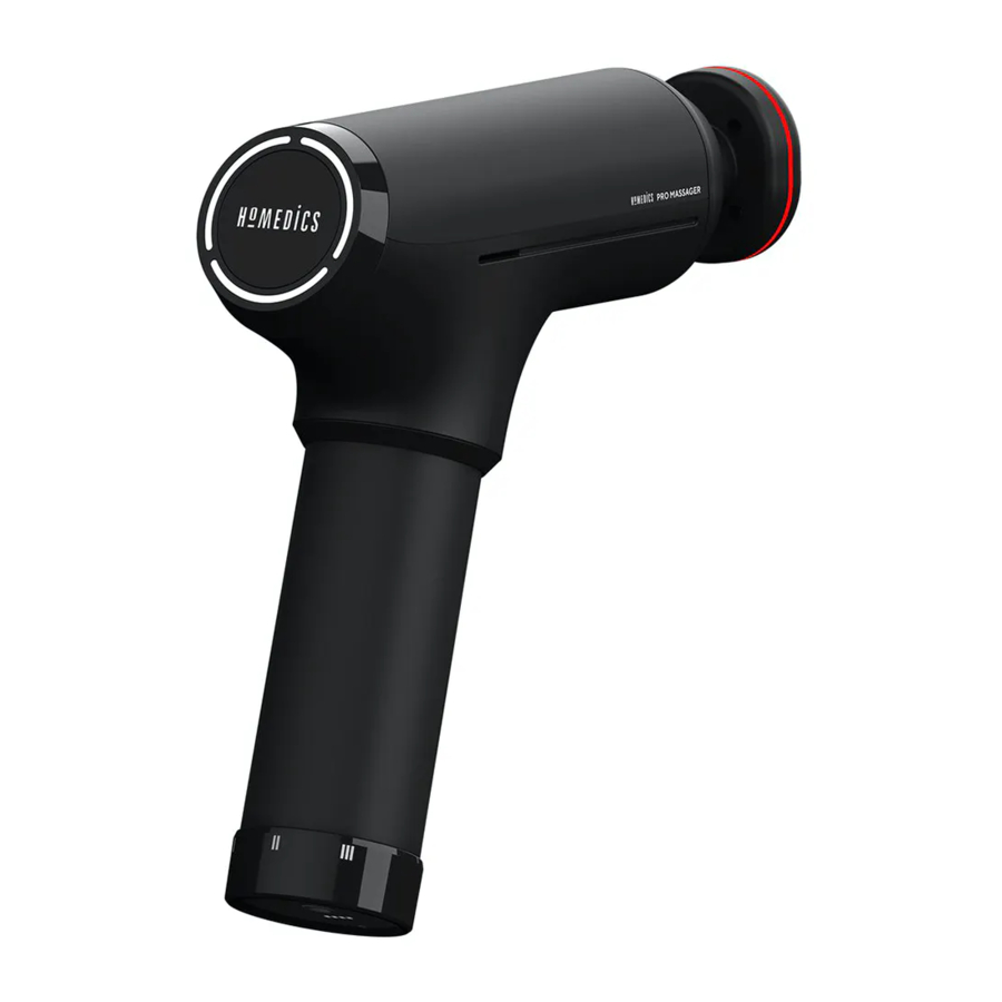 HoMedics PGM-1000-GB Quick Start Manual
