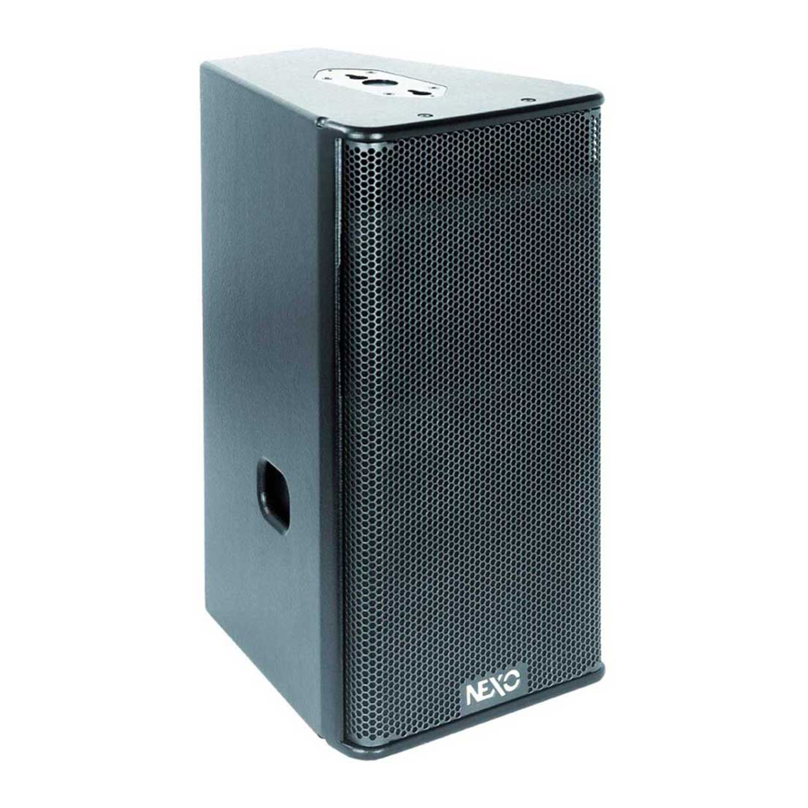 Nexo LS18e User Manual