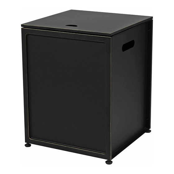 Four Seasons Courtyard Tank Hideaway 68903 Owner's Manual