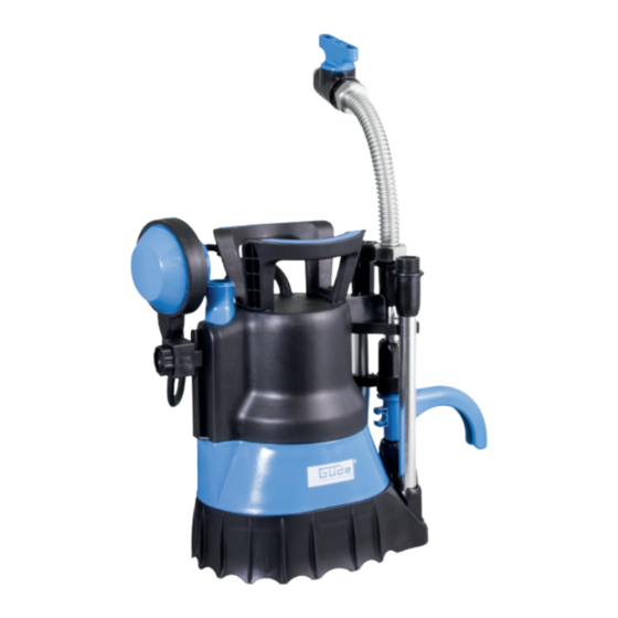 User Manuals: Gude GFP 5200 Water Pump