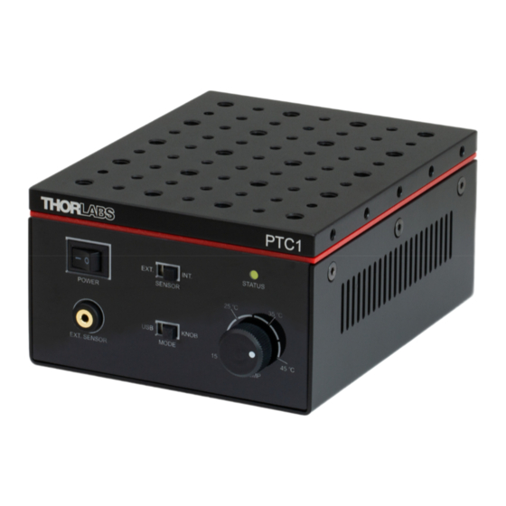 THORLABS PTC1 User Manual
