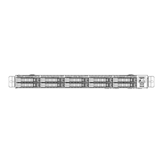 Supermicro SuperServer 1029U-E Series User Manual