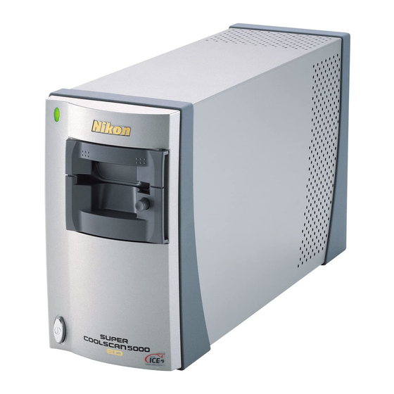 Nikon COOLSCAN V ED Manuals | ManualsLib