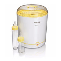 Philips STERILISER SCF225 Specifications