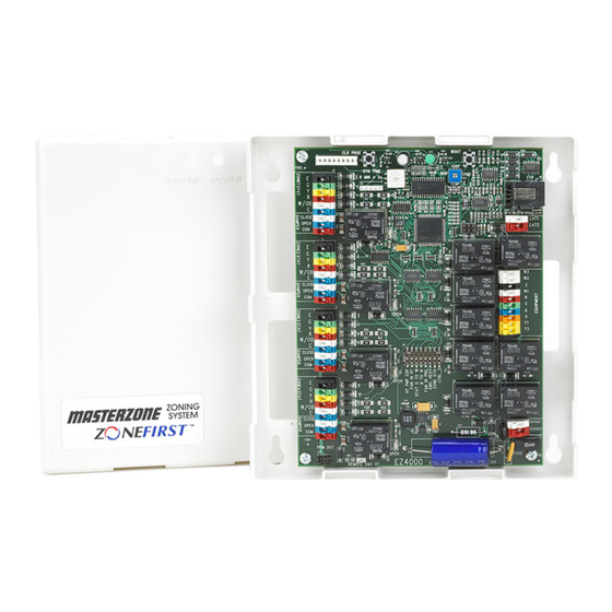Zonefirst MASTERZONE MZS4 Installation And Operating Instructions Manual