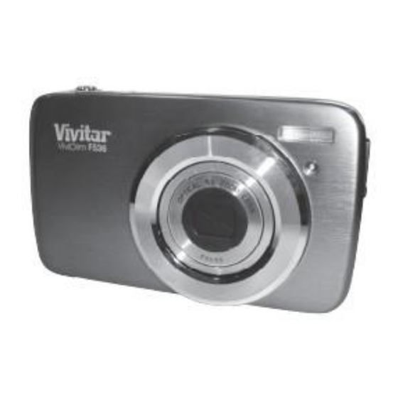Vivitar VIVICAM F536 User Manual
