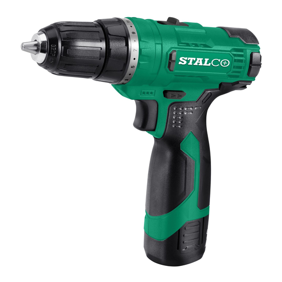 STALCO S-97108 Cordless Drill Manuals