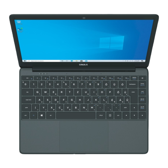 UMAX Technologies VisionBook N14G Plus Manual